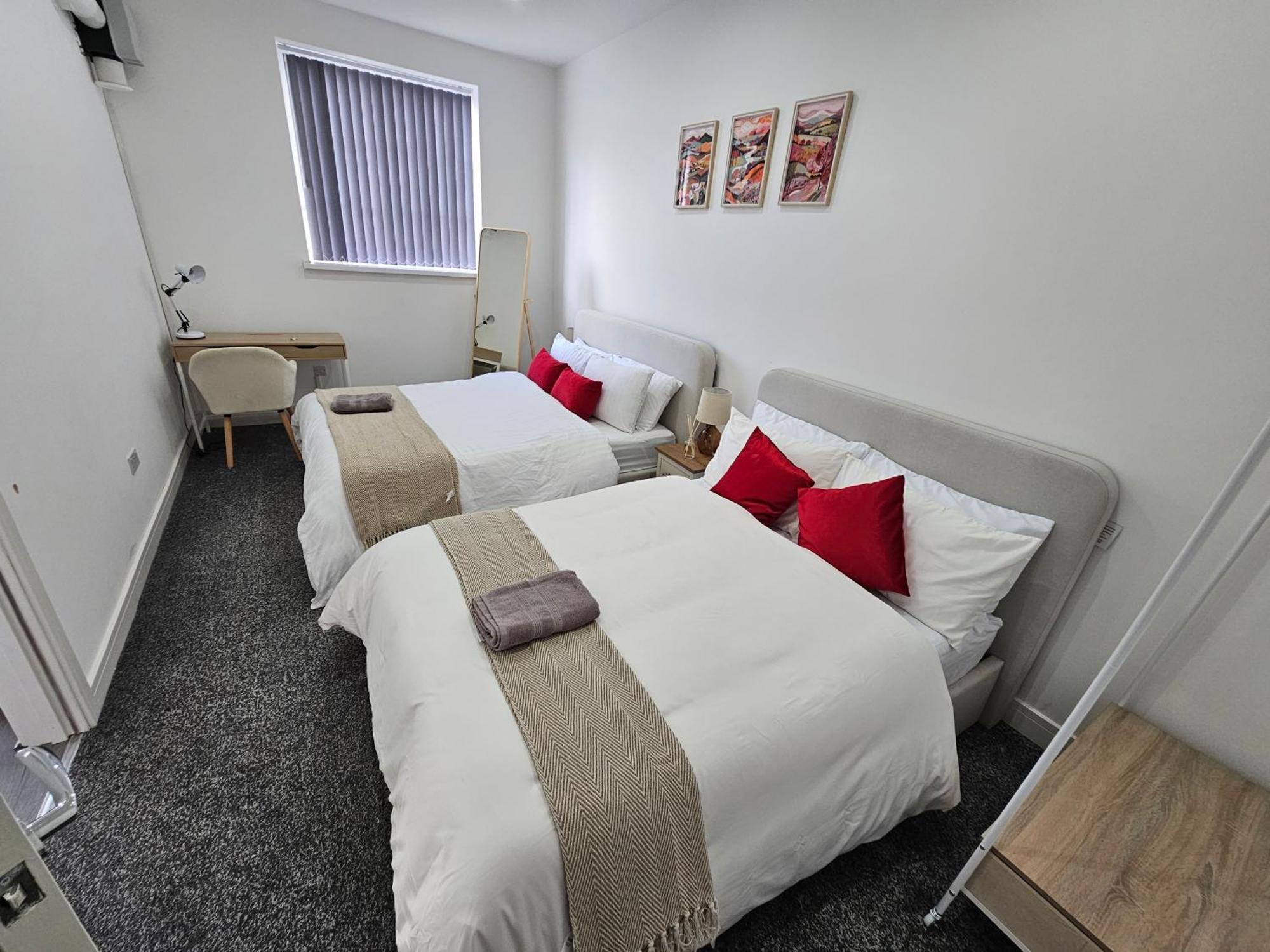 Stylish 1 Bed Apartment In Newly Refurbished Building W/ Parking & Wi-Fi Birmingham Exterior photo